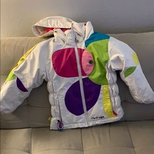 Little girls obermeyer ski jacket